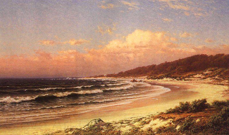 Yelland, William Dabb Moss Beach Spain oil painting art